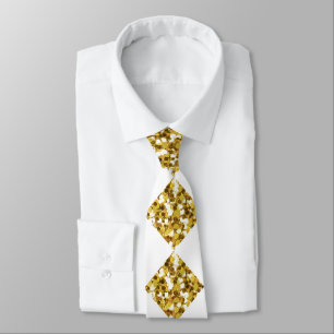 Gilded illusion tie