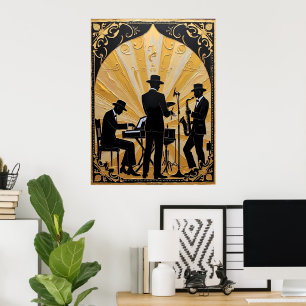 Gilded Jazz Ensemble Poster