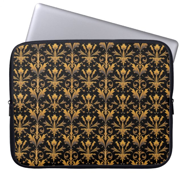 Gilded Luxury  Laptop Sleeve (Front)