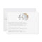 Gilded Moon Wedding Details Card