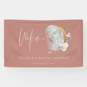 Gilded Moon Wildflower Welcome Party  Banner