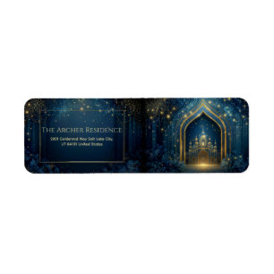 Gilded Palace Arch Midnight Fantasy Return Address