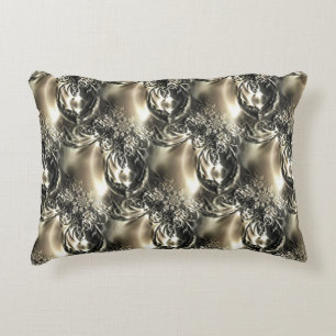 Gilded Pearls Accent Pillow