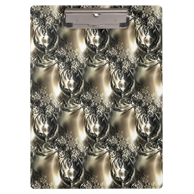 Gilded Pearls Clipboard (Front)