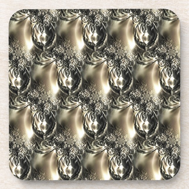 Gilded Pearls Coaster (Front)