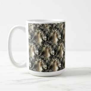 Gilded Pearls Coffee Mug