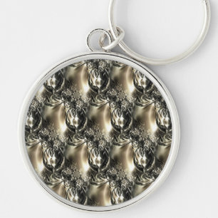 Gilded Pearls Keychain