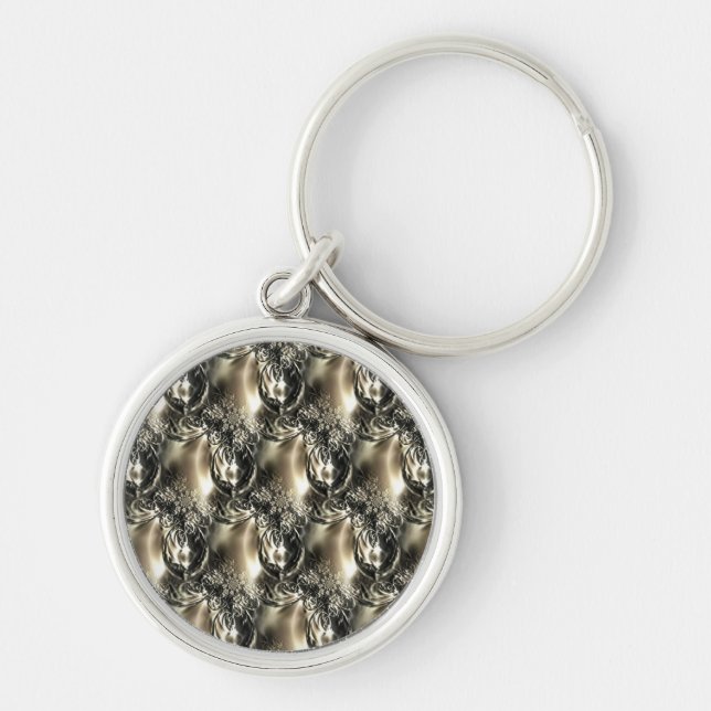 Gilded Pearls Keychain (Front)