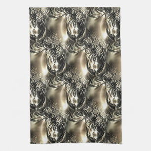Gilded Pearls Kitchen Towel
