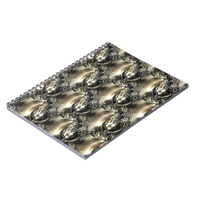 Gilded Pearls Notebook (Left Side)