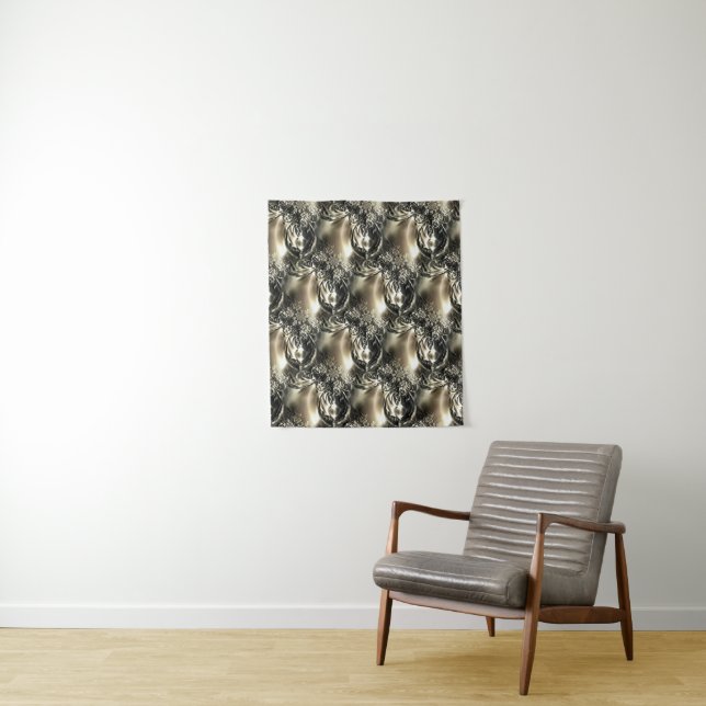 Gilded Pearls Tapestry (In Situ)