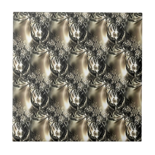 Gilded Pearls Tile (Front)