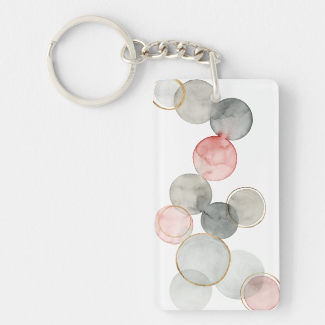 Gilded Spheres Keychain (Front)