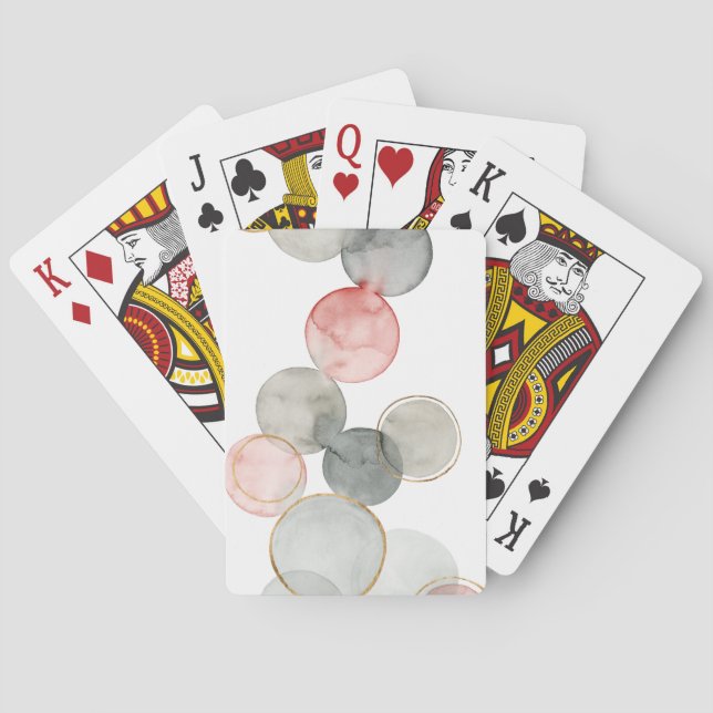 Gilded Spheres Playing Cards (Back)