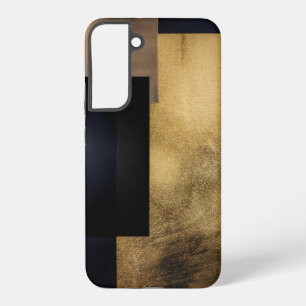 Gilded Stillness — Modern Abstract Samsung Galaxy Case