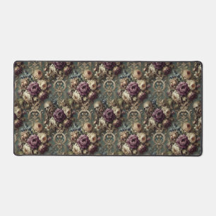 Gilded Unease – Gothic Victorian Desk Mat