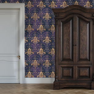 Gilded Vintage Majesty Princesscore Wallpaper