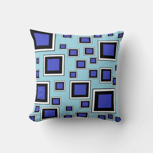 GildedGeoms 002 Throw Pillow (Front)