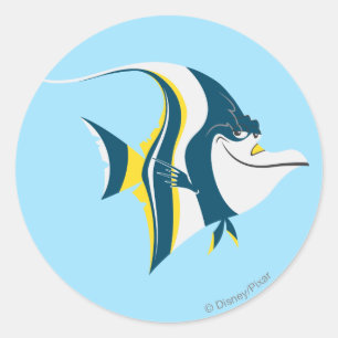 Gill 2 classic round sticker