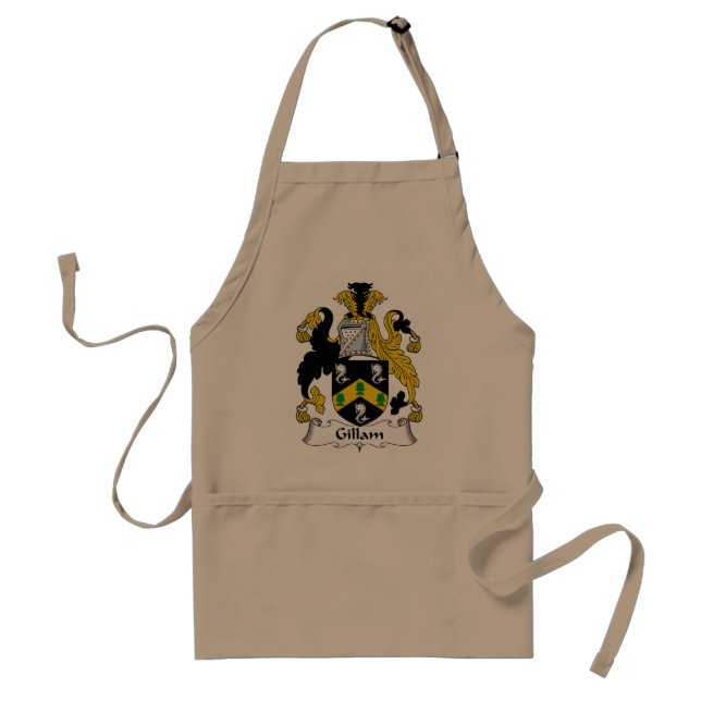 Gillam Family Crest Standard Apron (Front)
