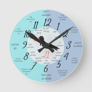 gille-brìghde Gaelic clock