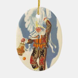 Gilles de Binche Ceramic Ornament