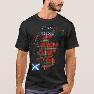 Gillespie Scottish Clan Tartan Scotland T-Shirt