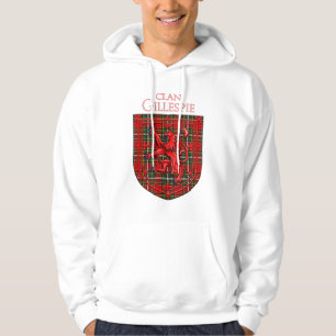 Gillespie Tartan Scottish Plaid Lion Rampant Hoodie