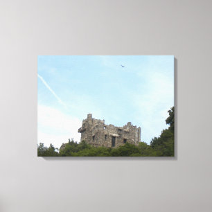 Gillette Castle wrapped canvas print