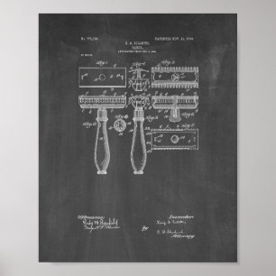 Gillette Razor Patent - Tableau de bord