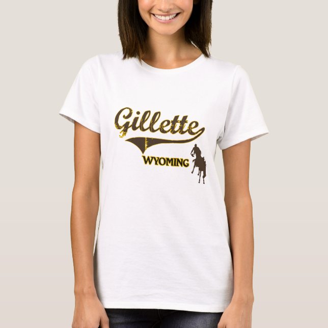 Gillette Wyoming City Classic T-Shirt (Front)