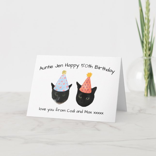 Gillian Cat Card (Front)