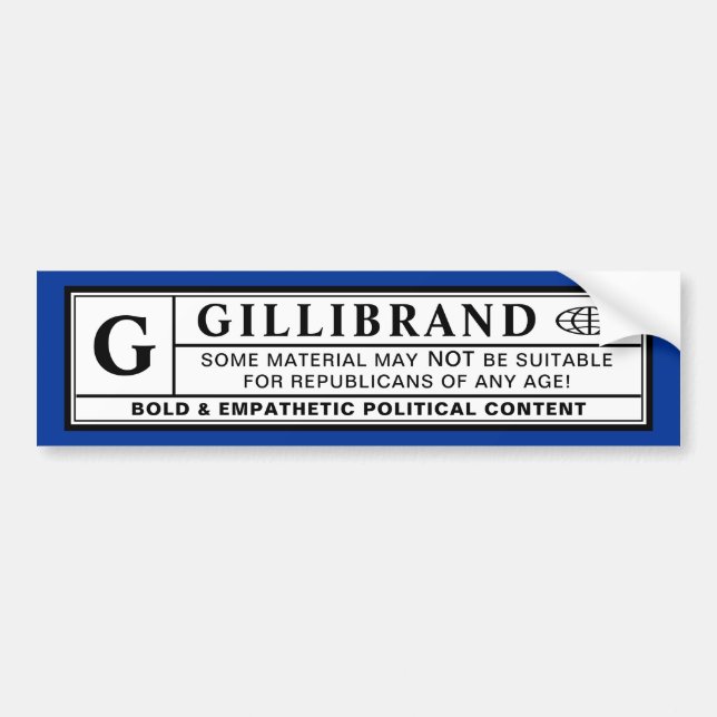 Gillibrand Warning Label (Front)