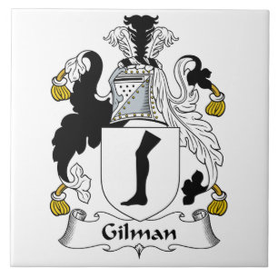 Gilman Family Crest Tile