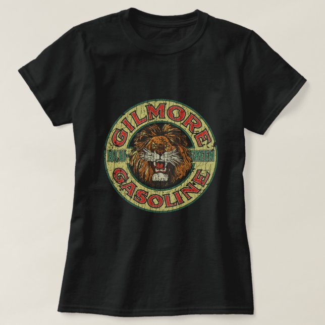 Gilmore Blu-Green Gasoline 1903 T-Shirt (Design Front)