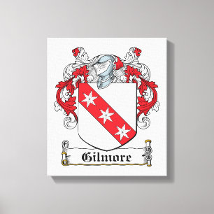 Gilmore Family Crest Canvas Print