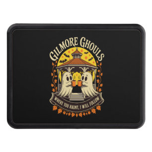 Gilmore Ghouls Halloween Ghost Trailer Hitch Cover