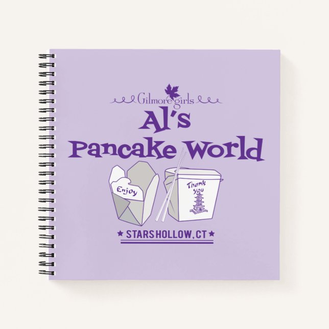 Gilmore Girls | Al's Pancake World Notebook (Front)