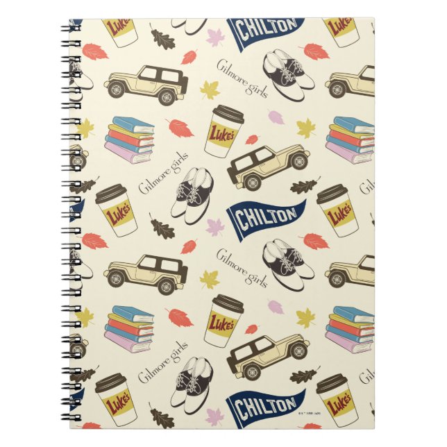 Gilmore Girls Chilton Fall Pattern Notebook (Front)