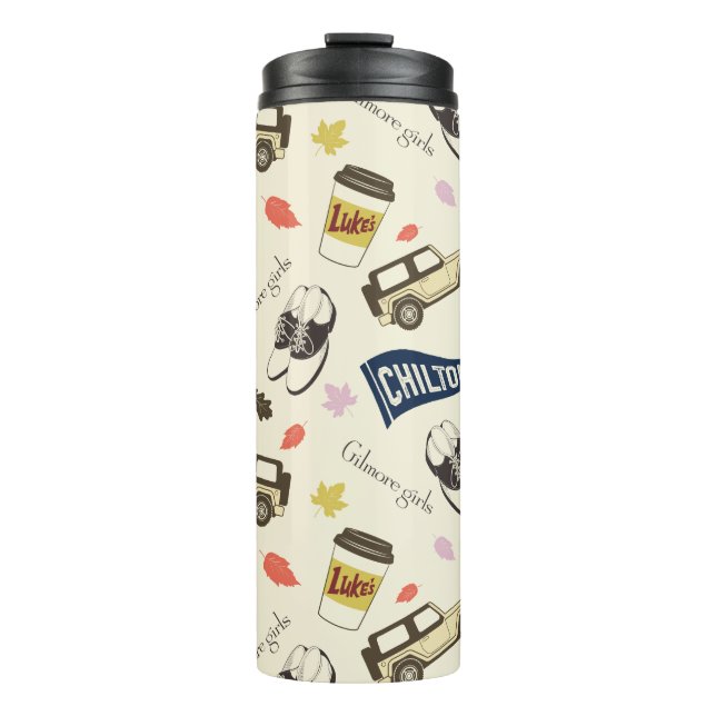 Gilmore Girls Chilton Fall Pattern Thermal Tumbler (Front)
