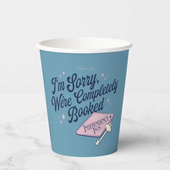 Gilmore Girls Completely Booked Design Paper Cups (Front)