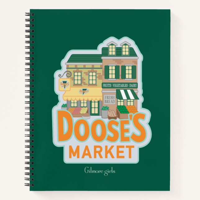 Gilmore Girls | Doose's Market Notebook (Front)