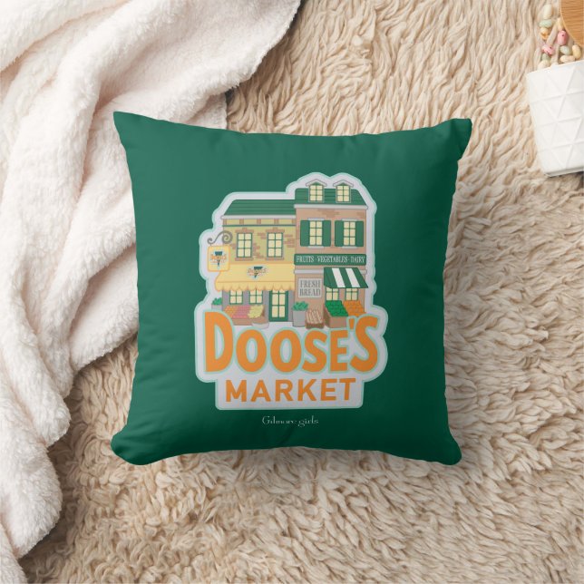 Gilmore Girls | Doose's Market Throw Pillow (Blanket)