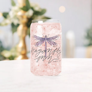 Gilmore Girls   Dragonfly Inn Script Can Glass
