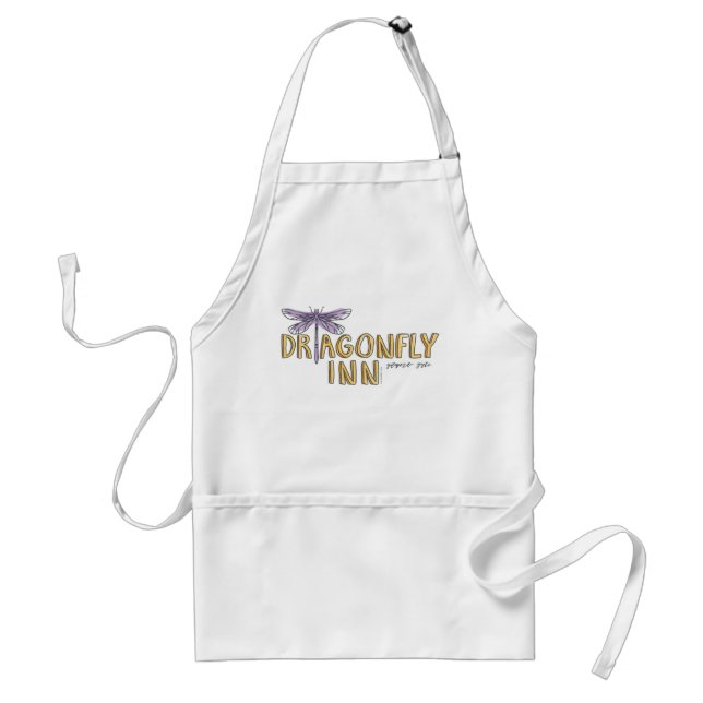 Gilmore Girls | Dragonfly Inn Watercolor Logo Standard Apron (Front)