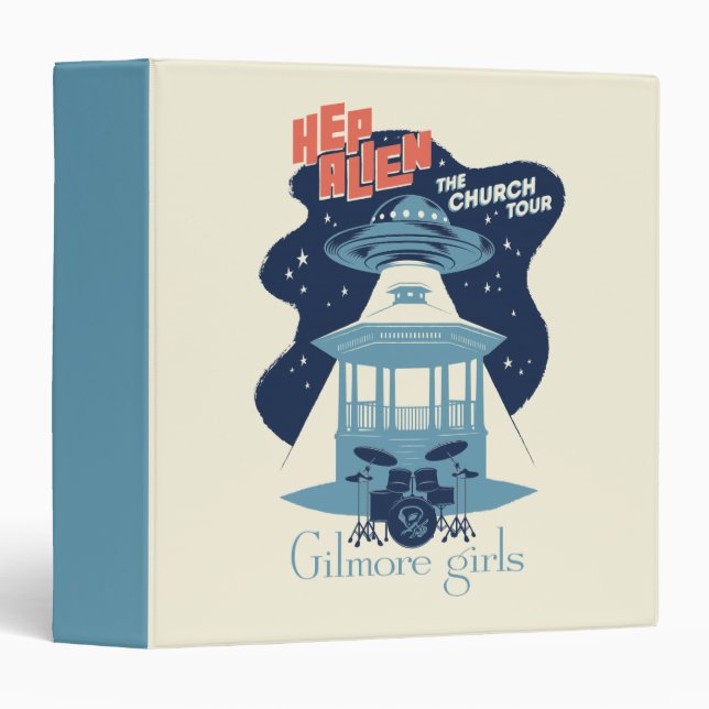 Gilmore Girls Hep Alien Church Tour Binder (Front/Spine)