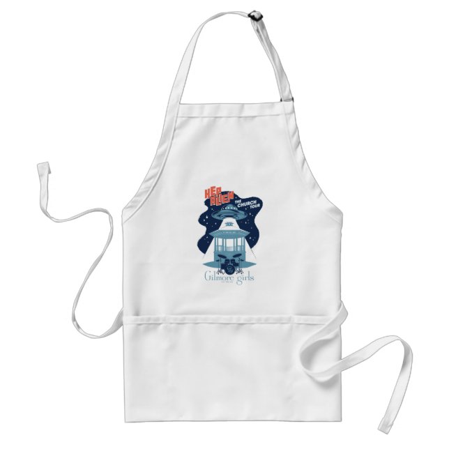 Gilmore Girls Hep Alien Church Tour Standard Apron (Front)
