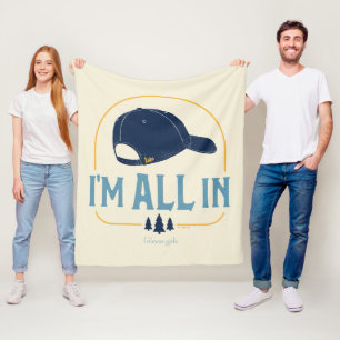 Gilmore Girls I’m All In Luke’s Hat Fleece Blanket