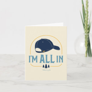 Gilmore Girls I’m All In Luke’s Hat Note Card