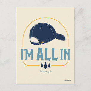 Gilmore Girls I’m All In Luke’s Hat Postcard